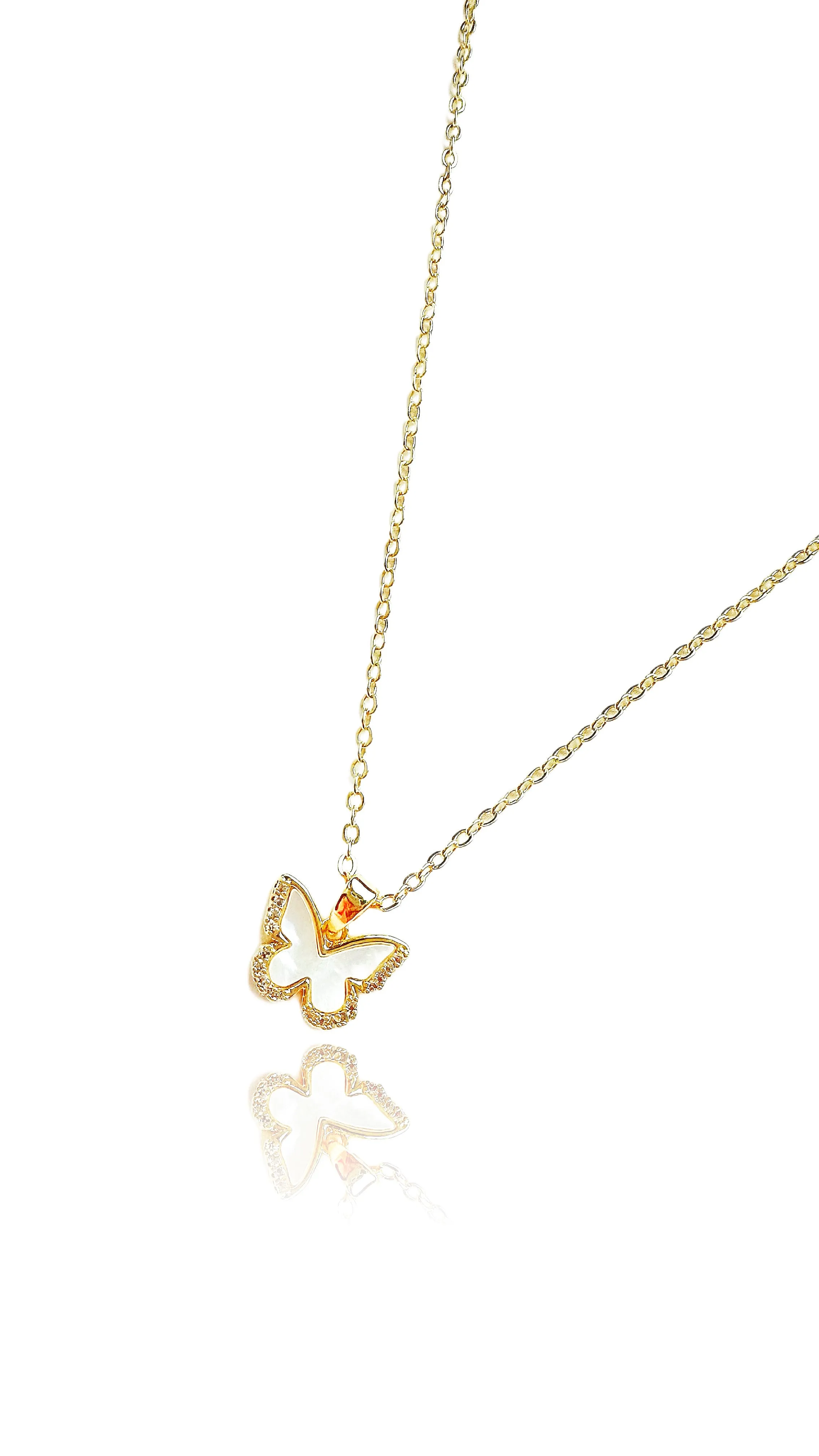 14k Gold-Filled Butterfly Dreams Necklace