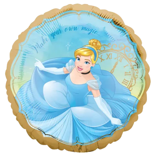 17" Anagram Cinderella Once Upon a Time Foil Balloon | Buy 5 Or More Save 20%