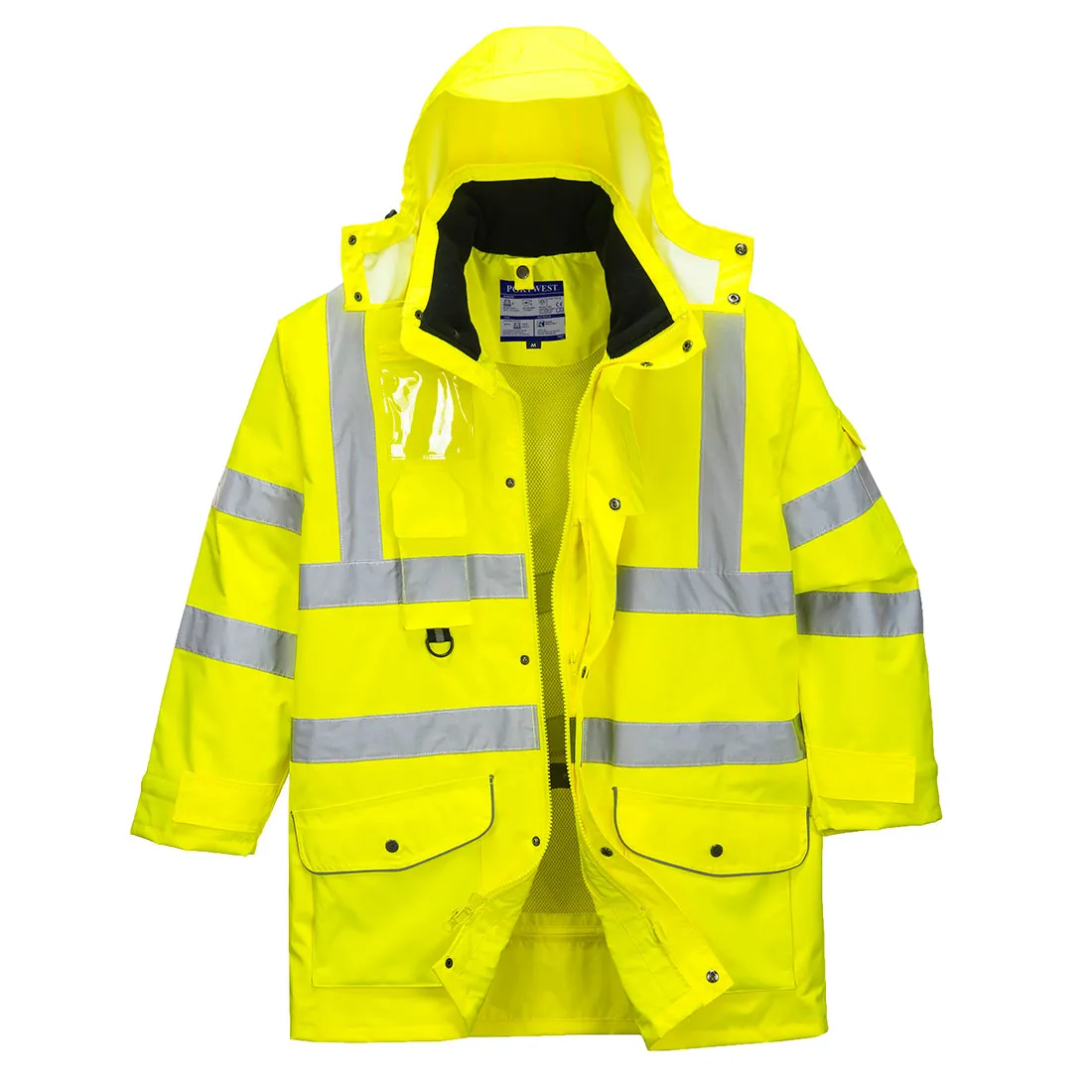 7 in 1 Hi Vis Traffic Jacket