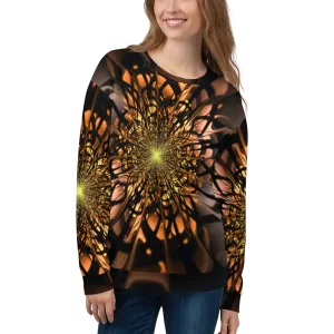 Abstract Flower 02 Unisex Sweatshirt