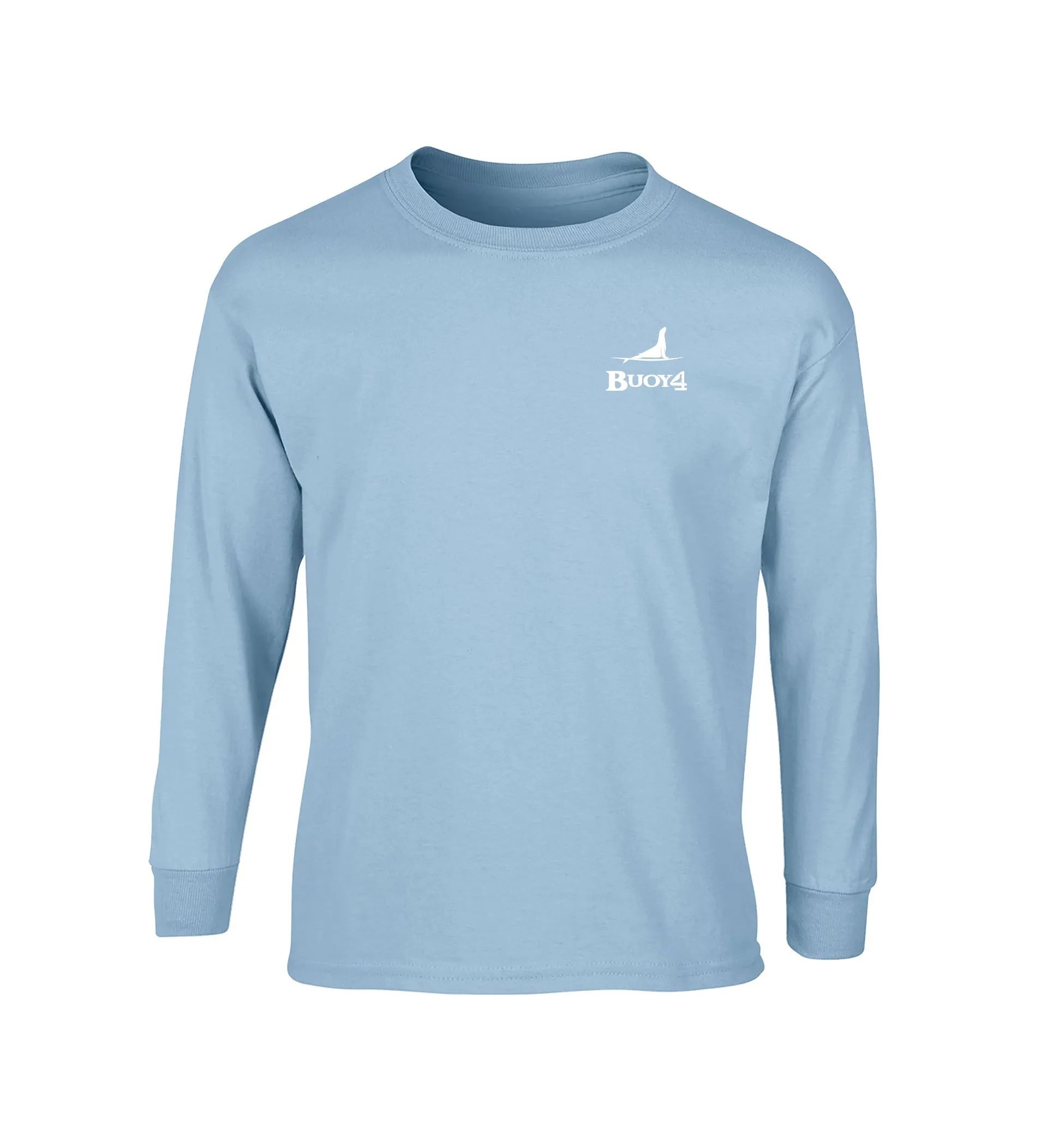 Adult Light Blue - LB Surfer - Long Sleeve