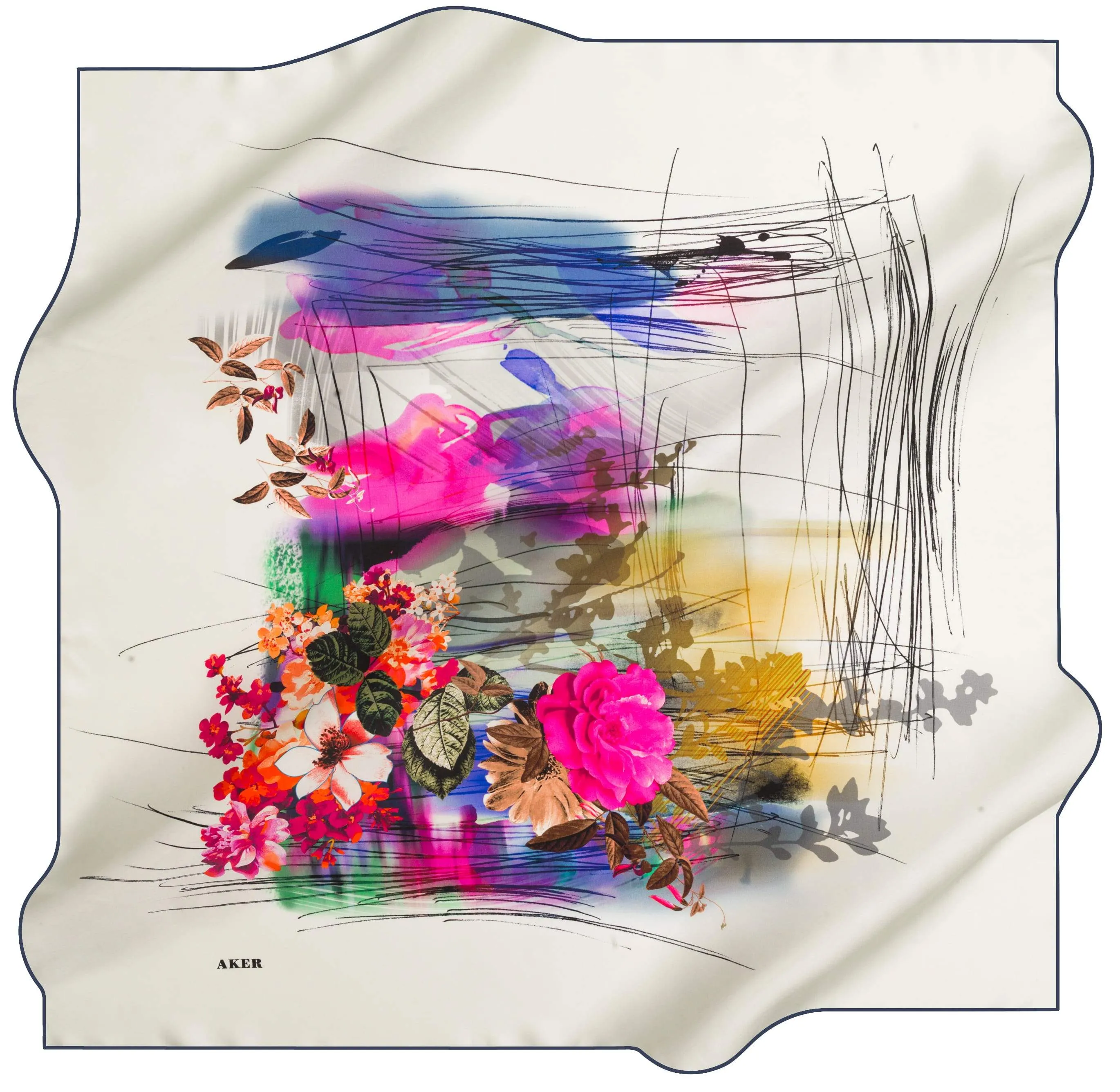 Aker Philippa Turkish Silk Scarves No. 21