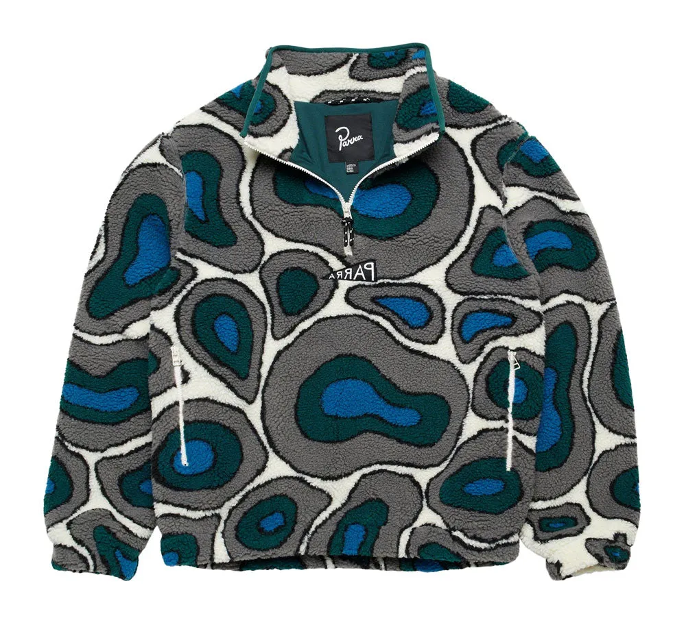 AMETHIST GEODE POLAR FLEECE PULLOVER