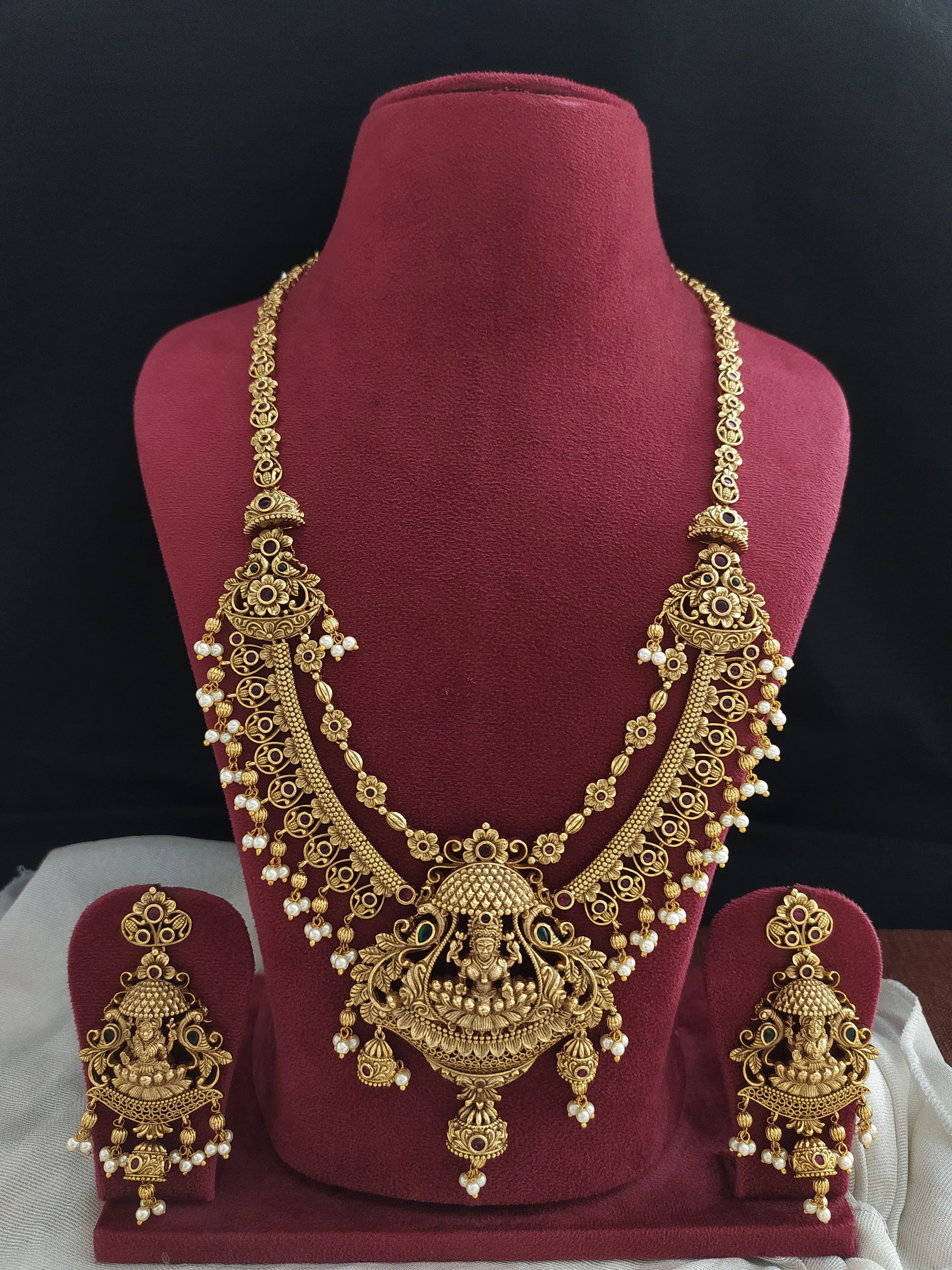 Antique Layered Long Haram Set