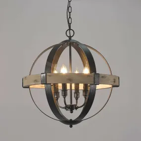 Aren - Sphere Nordic Classic Chandelier Black Metal