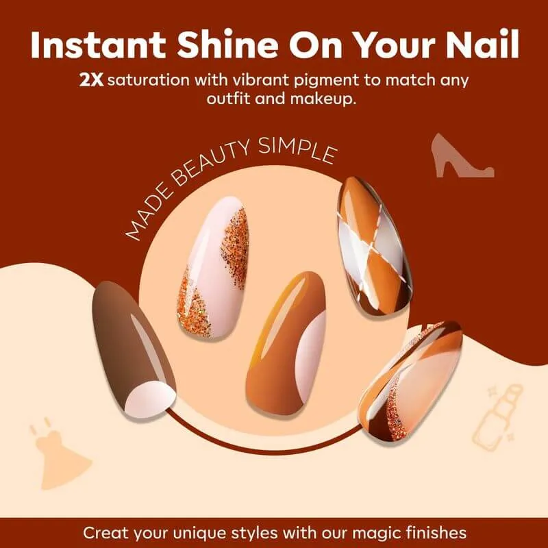 Autumn Glow - 6 Shades Gel Nail Polish Set 7ml【US/AU/EU/UK ONLY】