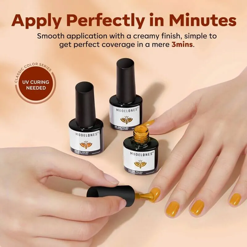 Autumn Glow - 6 Shades Gel Nail Polish Set 7ml【US/AU/EU/UK ONLY】