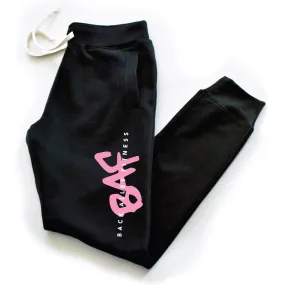 BAF Pink Logo Unisex Joggers (T4-F2850)