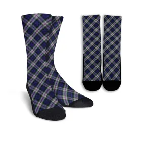 Baird Dress Tartan Crew Socks Cross Tartan Style