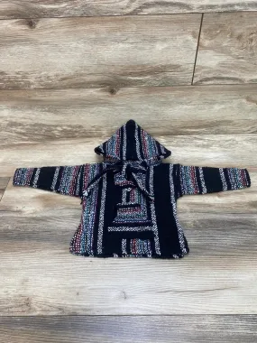 Baja Hoodie Black sz 3-6m