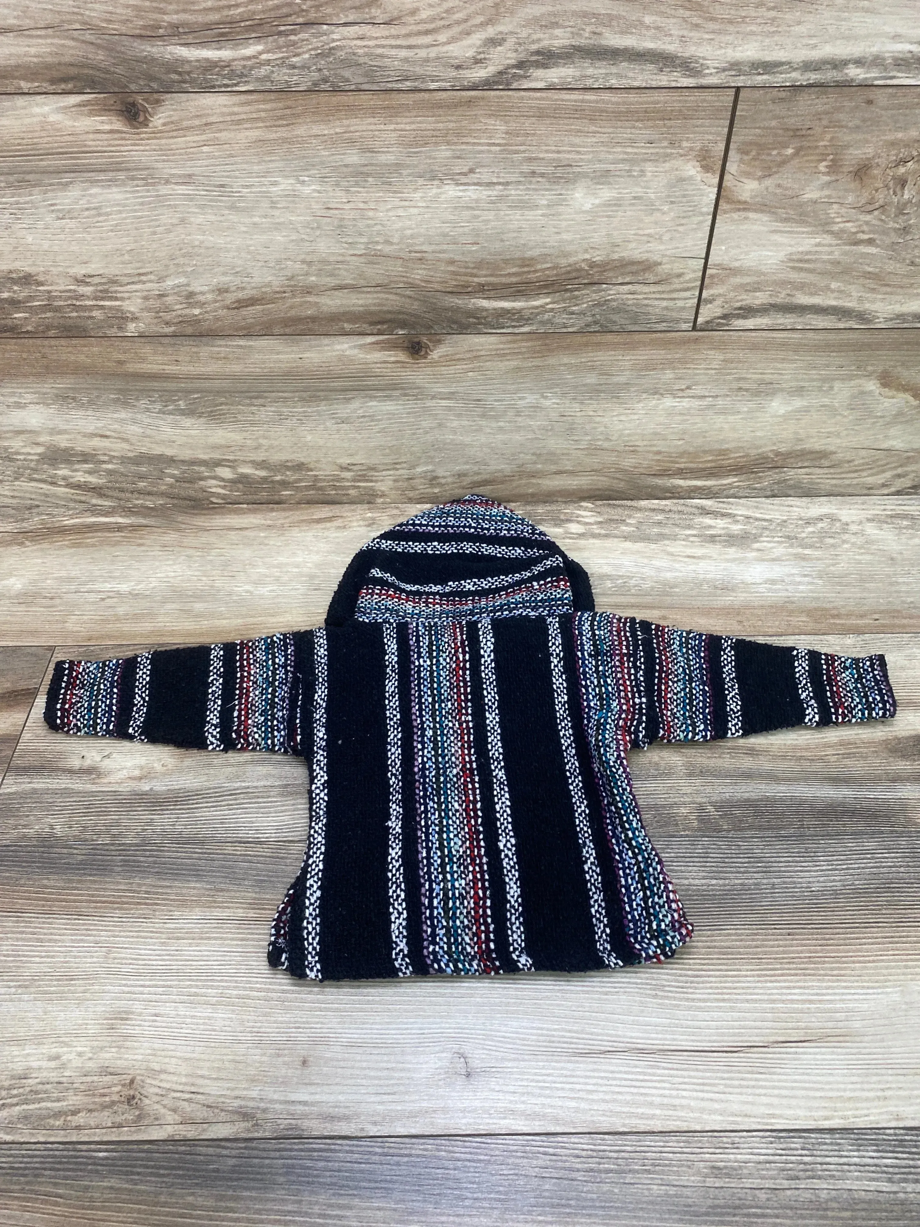 Baja Hoodie Black sz 3-6m