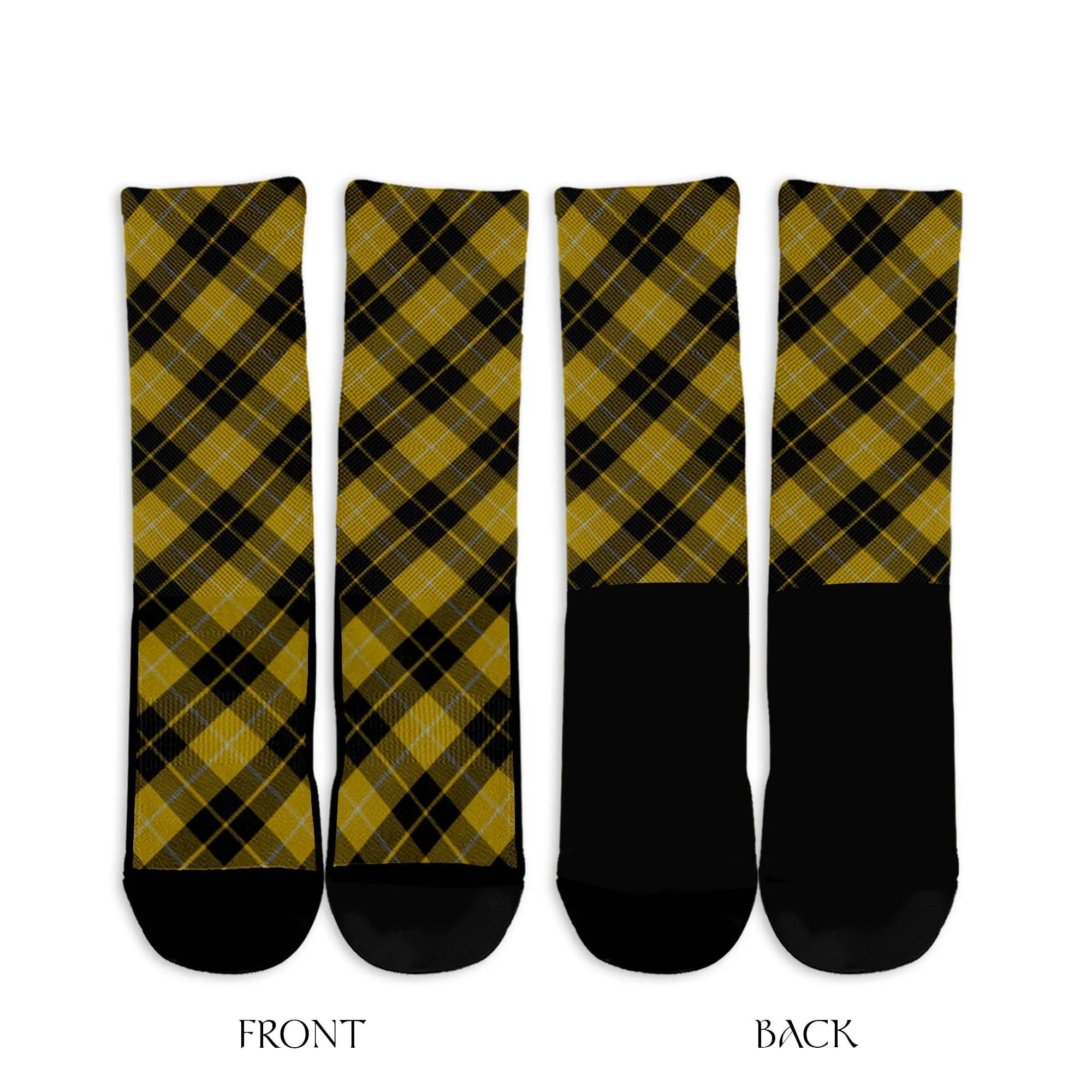 Barclay Dress Tartan Crew Socks Cross Tartan Style