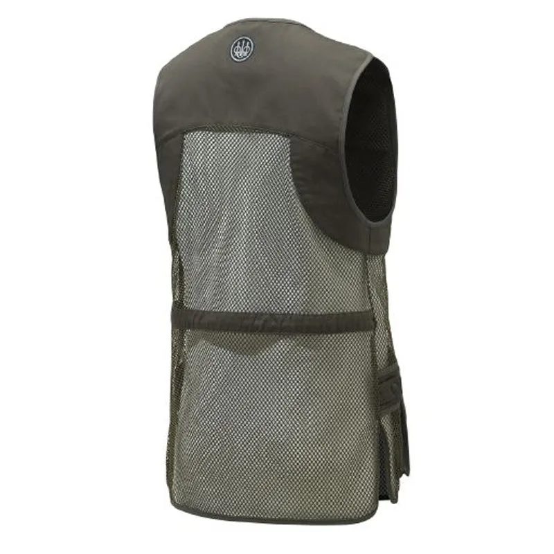 Beretta Full Mesh Shooting Vest Brown Bark