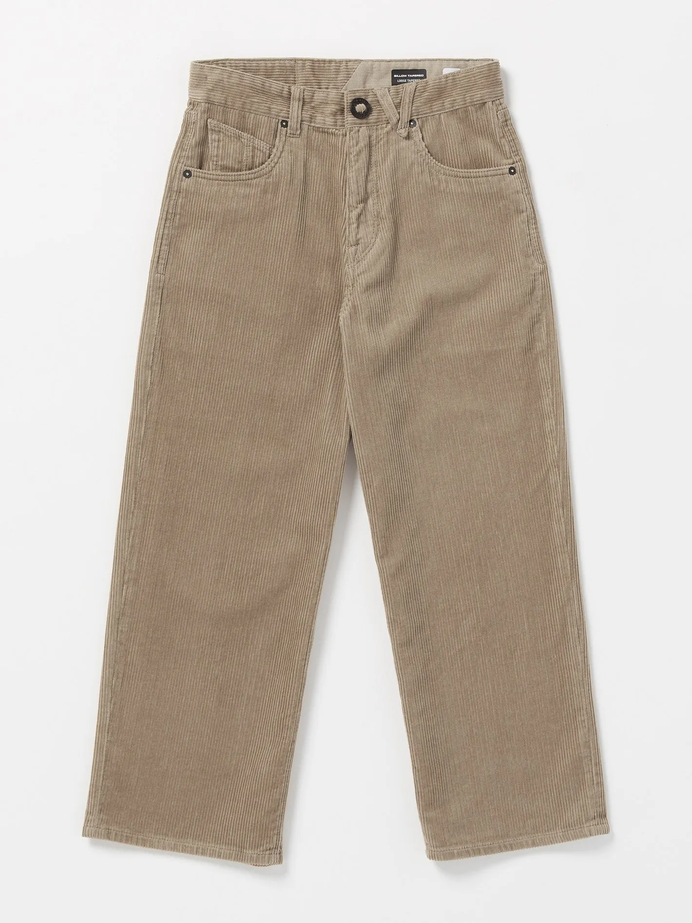 Big Boys Billow Cord Pants - Khaki