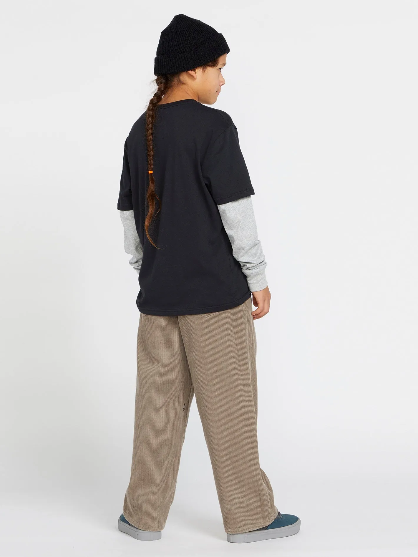 Big Boys Billow Cord Pants - Khaki