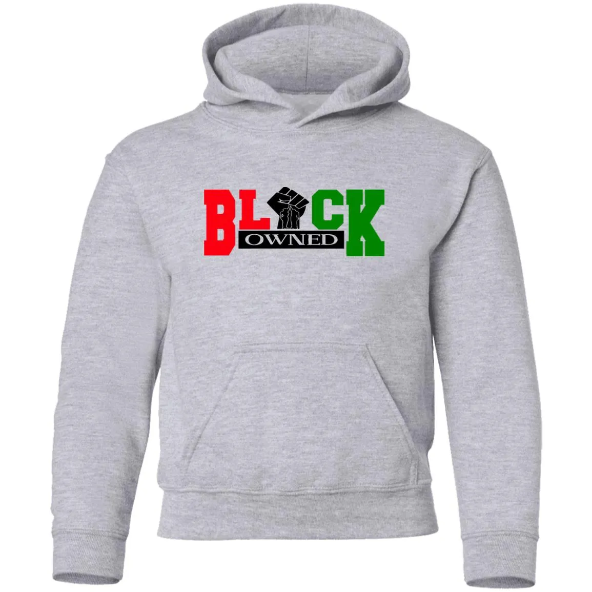 BLACK OWNED RBG  Youth Hoodie