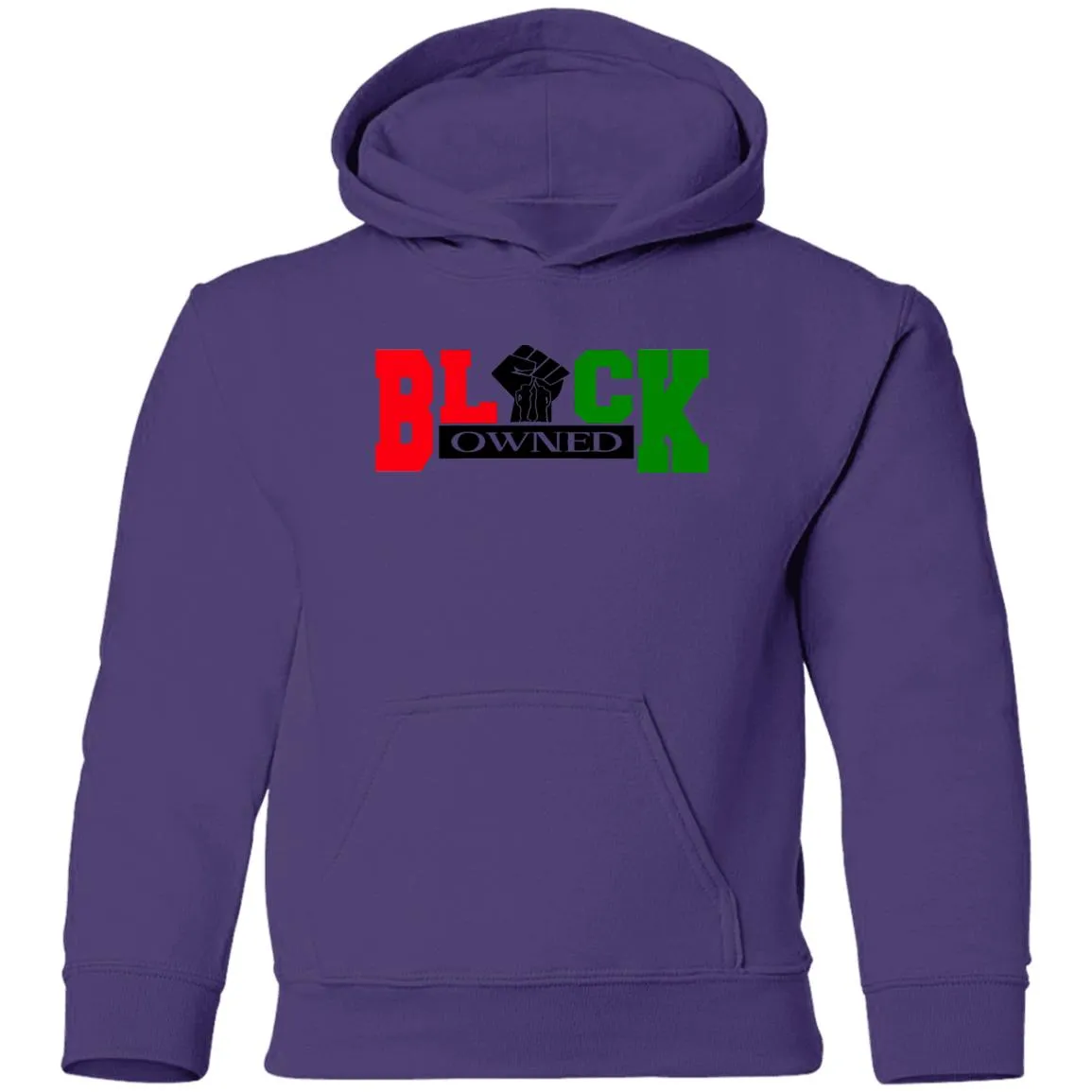 BLACK OWNED RBG  Youth Hoodie