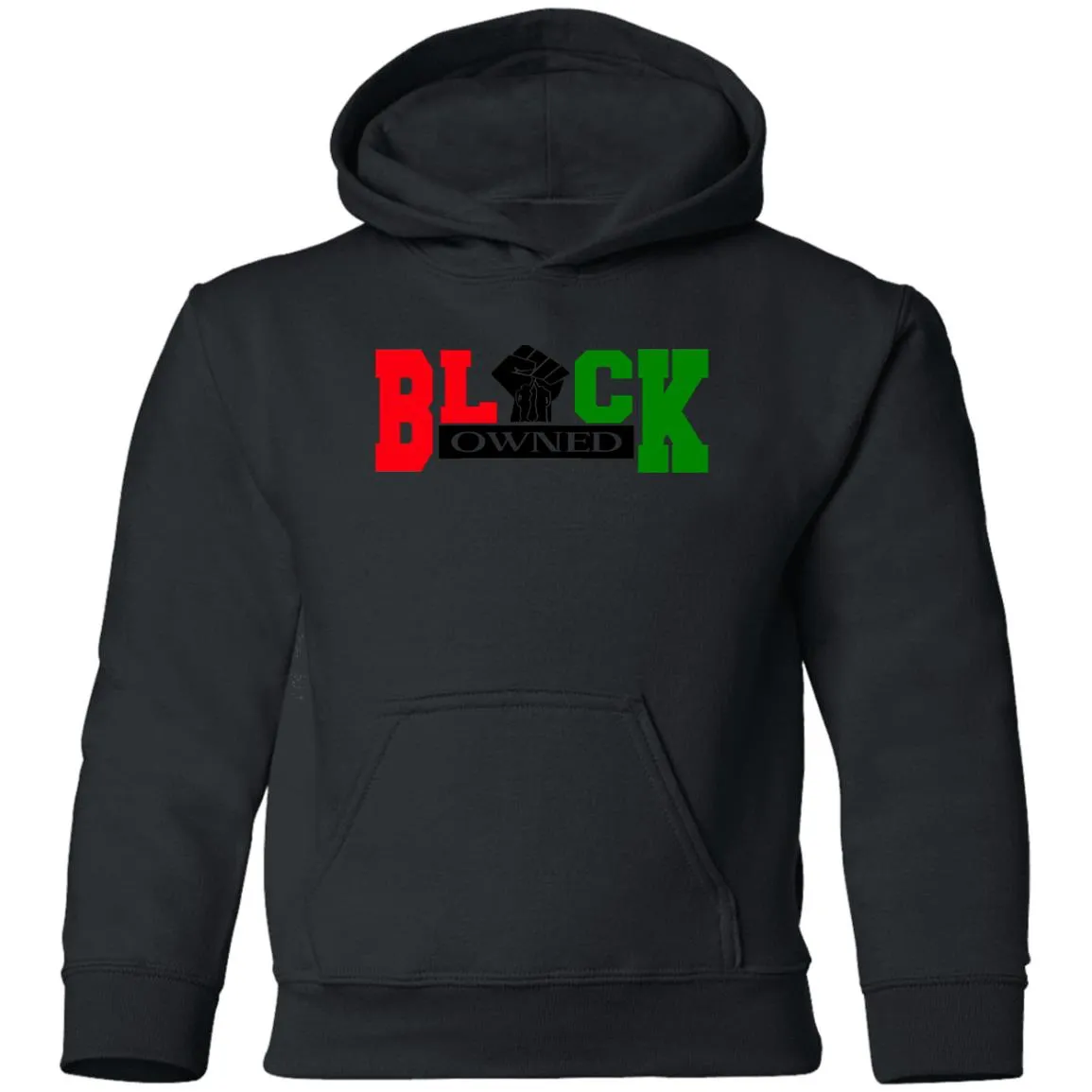 BLACK OWNED RBG  Youth Hoodie