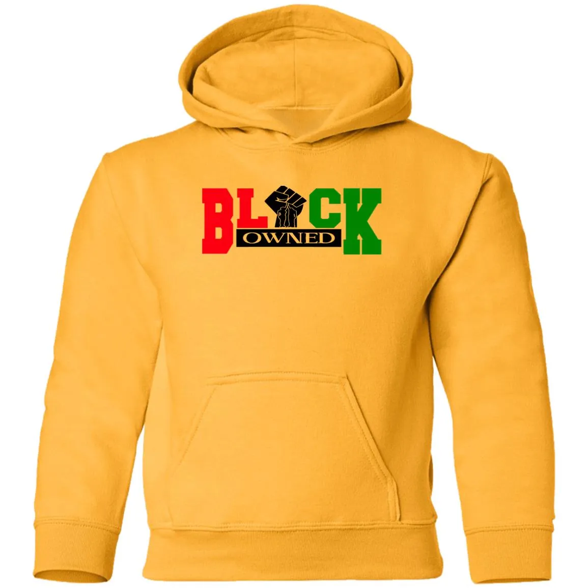 BLACK OWNED RBG  Youth Hoodie