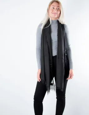 Black Scarf - Italian MicroModal