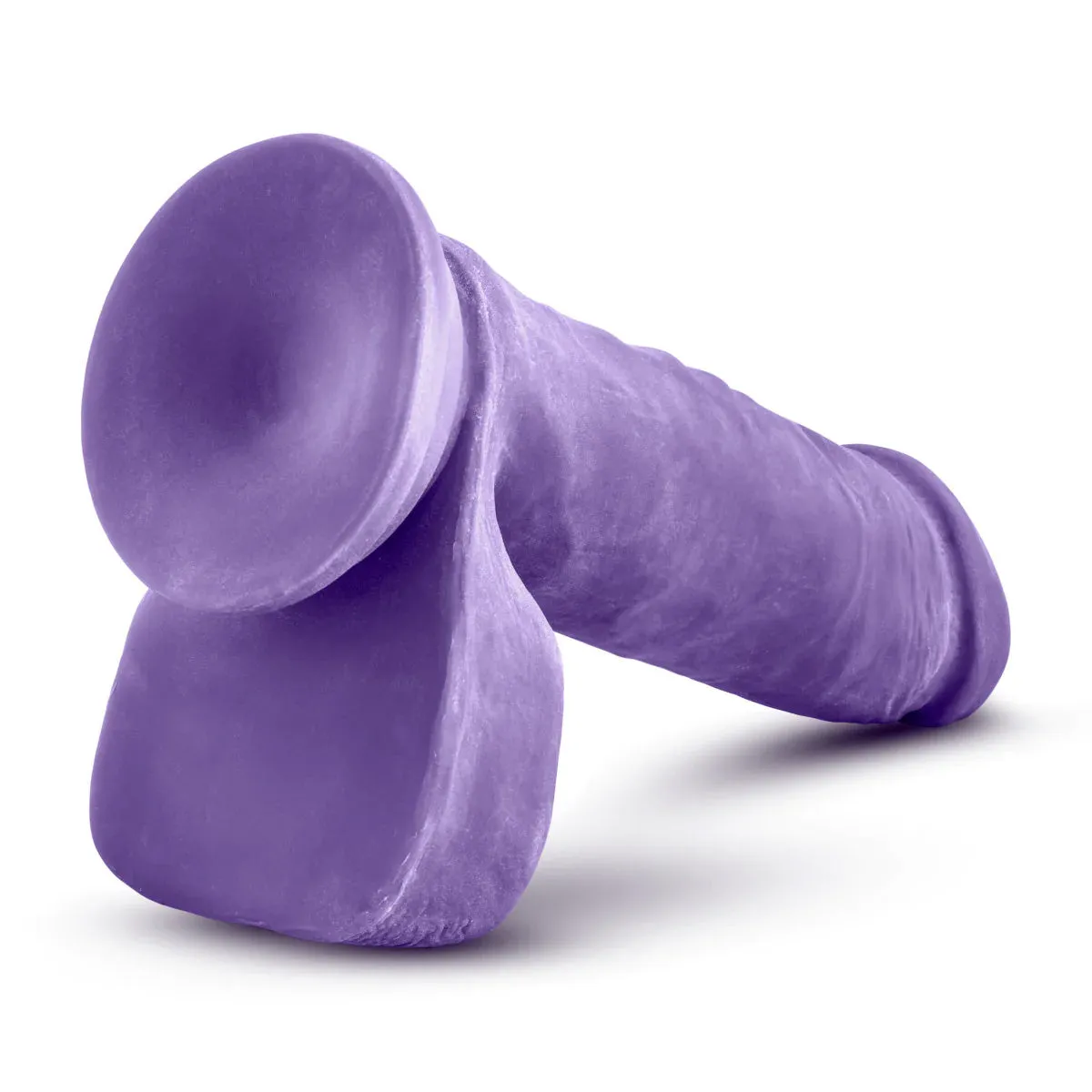 Blush Au Naturel Bold Hero Realistic Purple 8-Inch Long Dildo