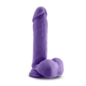 Blush Au Naturel Bold Hero Realistic Purple 8-Inch Long Dildo