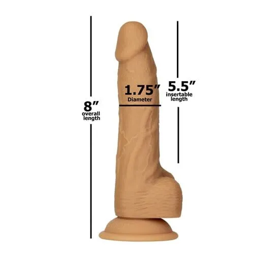 BMS Factory Naked Addiction Dual Density Silicone Dildo