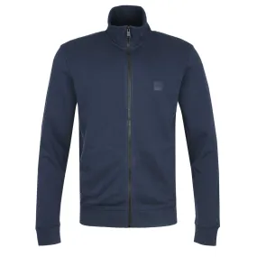 BOSS Zestart Sweat Top in Navy