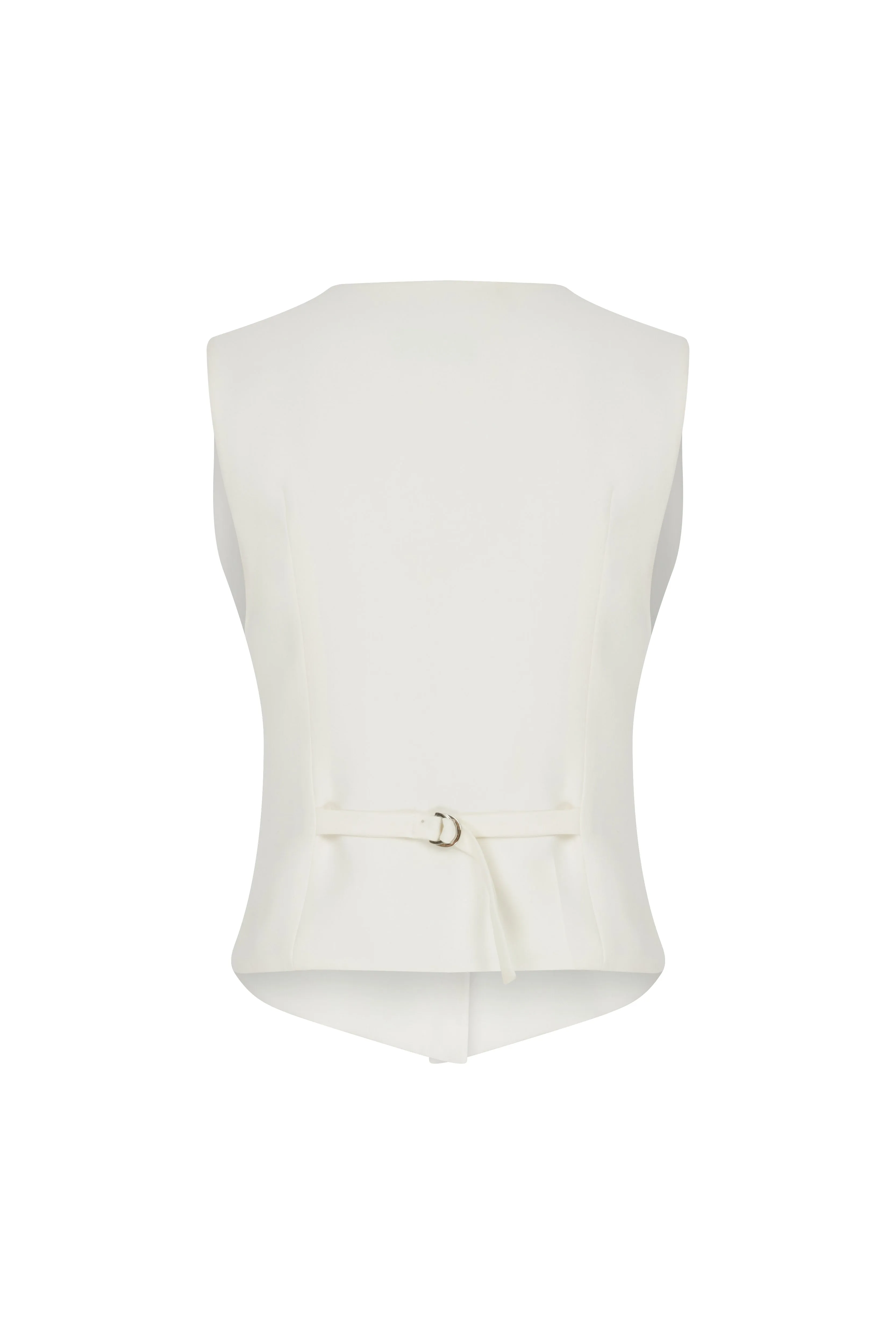 Brita Vest in Blanche