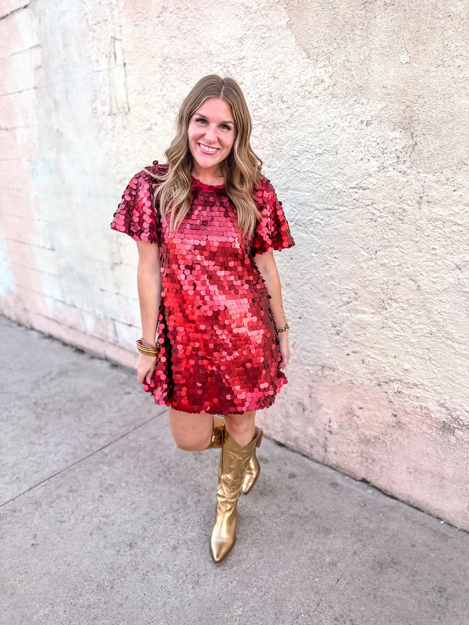 Buddy Love: Elliot Red Hot Dress