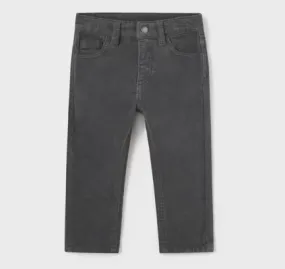 Charcoal Corduroy Pants for Baby Boys