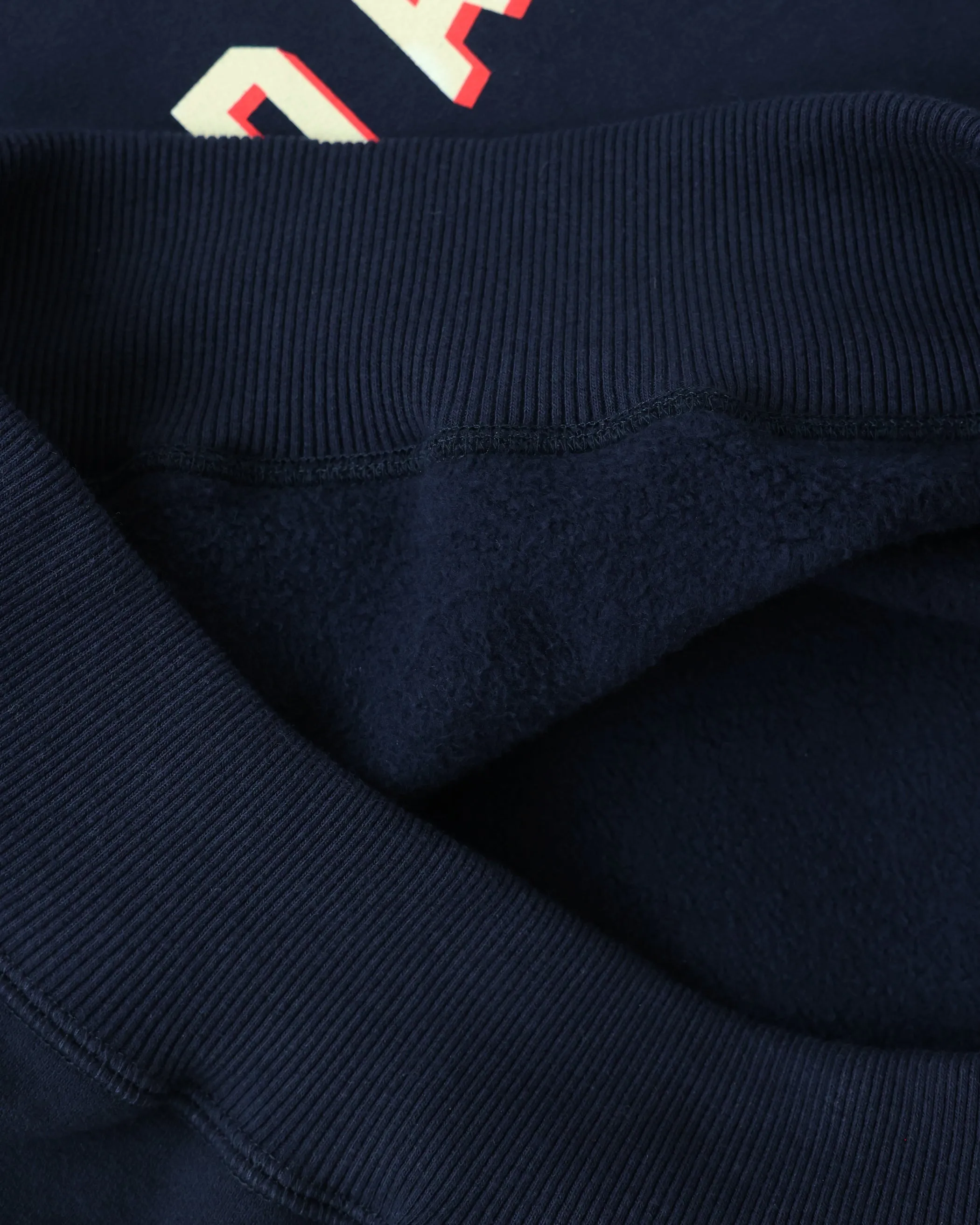 Classic Logo Fleece Sweatshirt Navy - Unisex