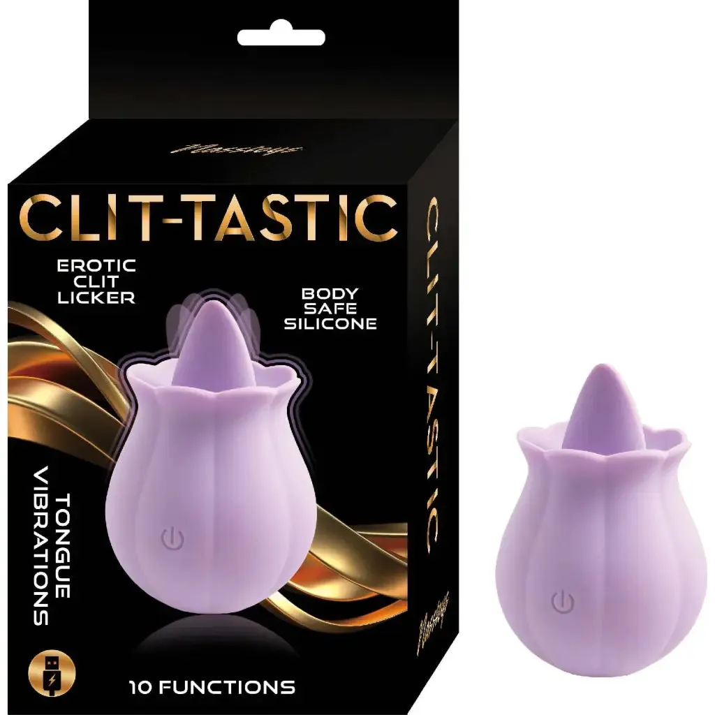 Clit-tastic Erotic Clit Licker Lavender