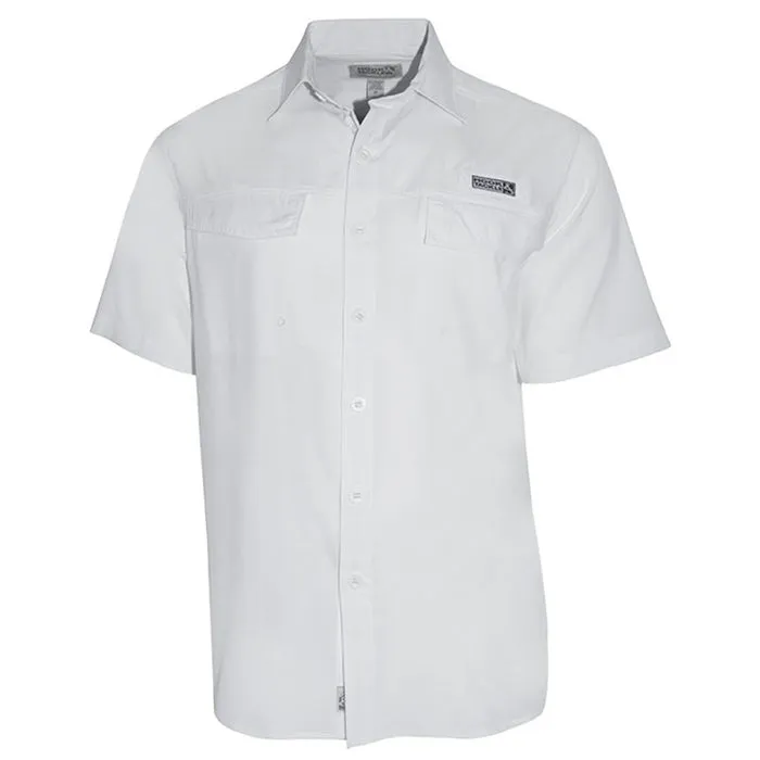 Coastline Vented SS Fishing Shirt – White