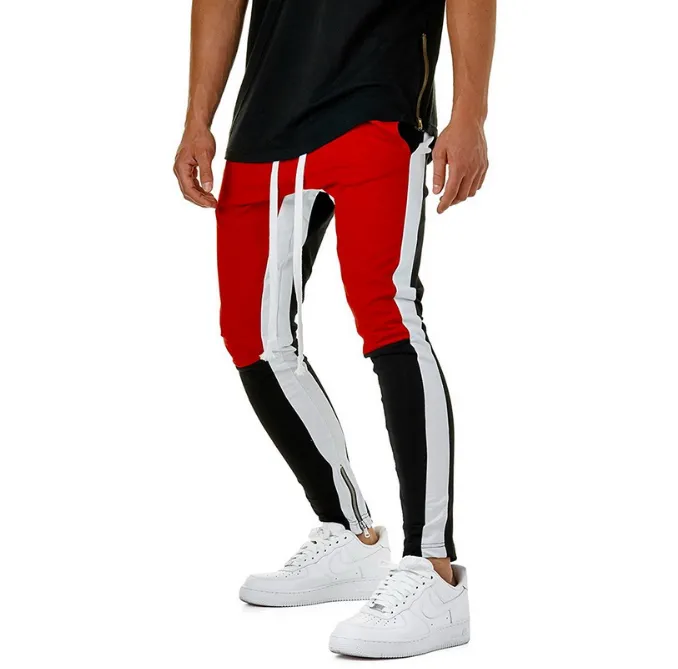 Color Block Patchwork Sweatpants