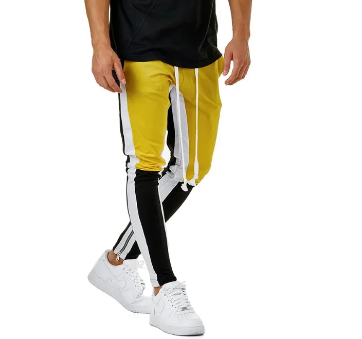 Color Block Patchwork Sweatpants