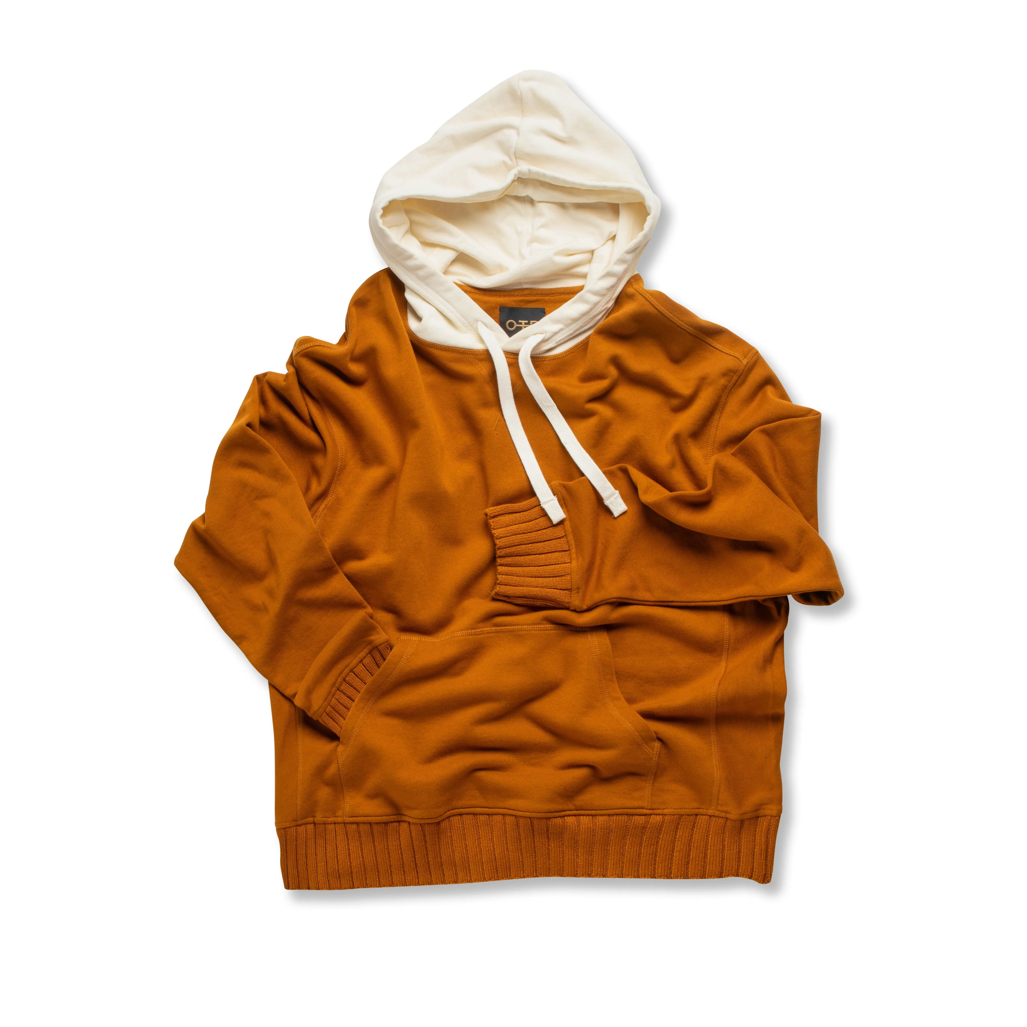 Colorblocked Hoodie (Copper)