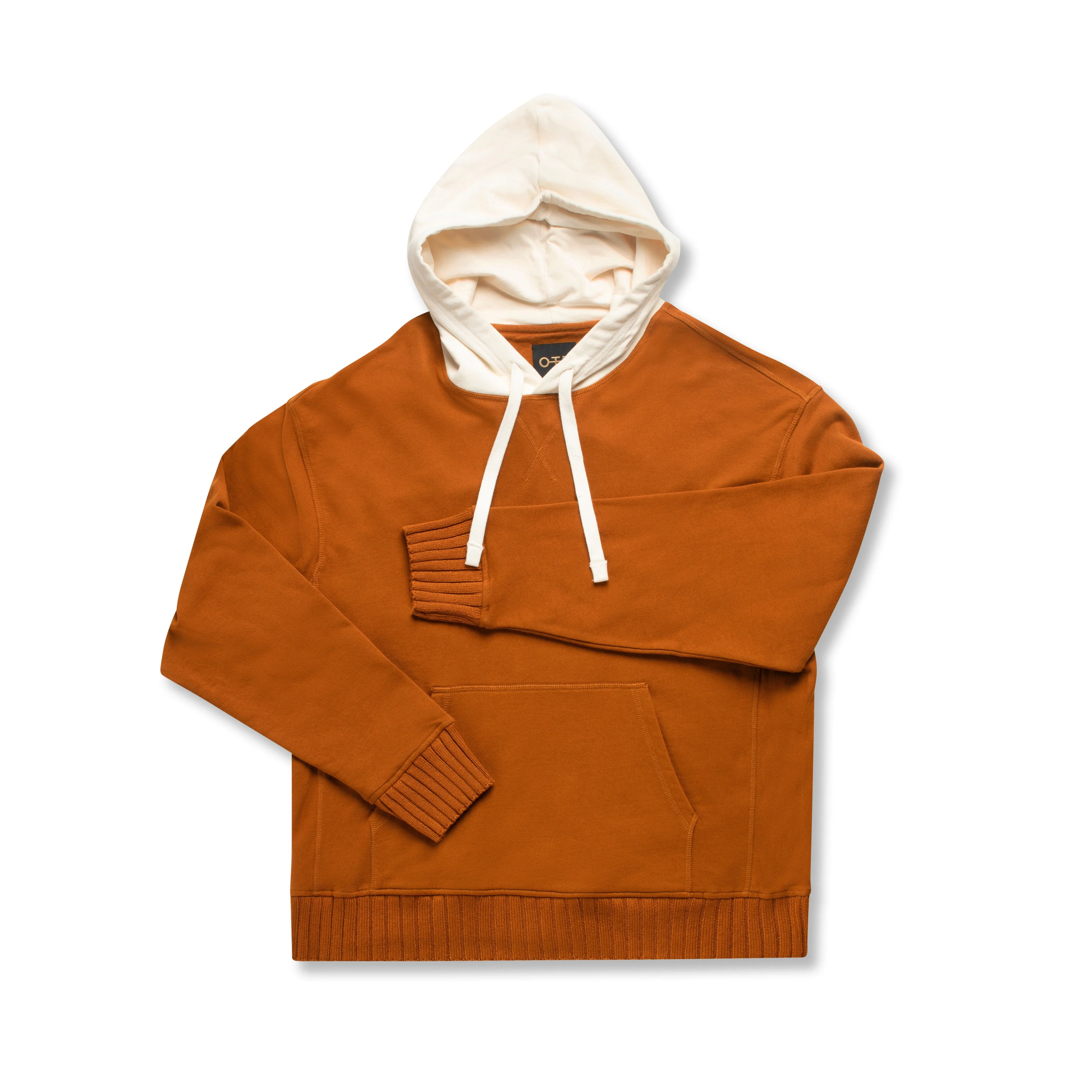 Colorblocked Hoodie (Copper)