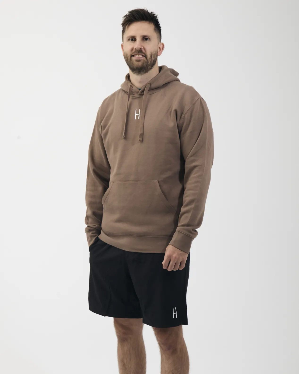 Core Hoodie - Brown