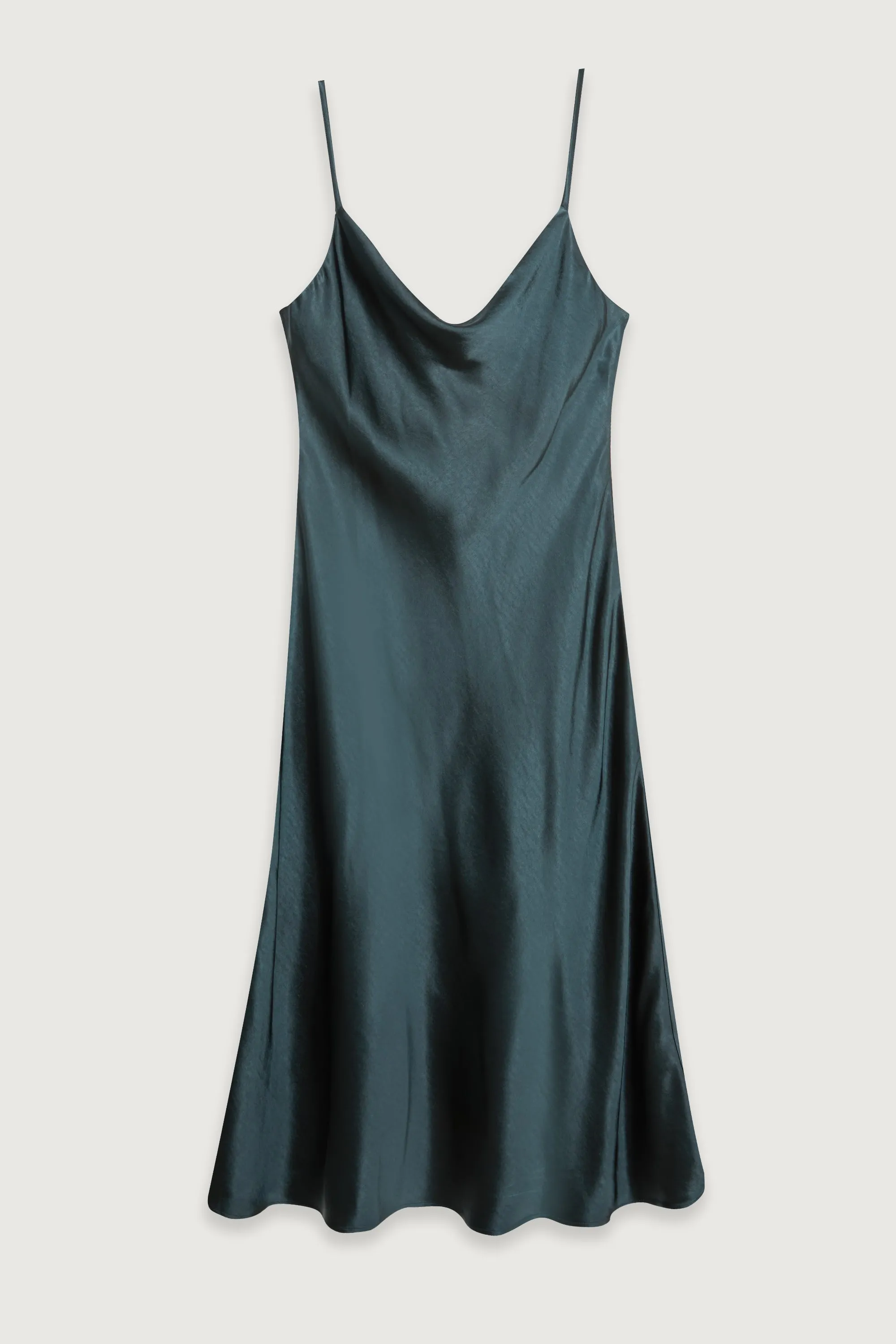 COWL NECK SLIP DRESS