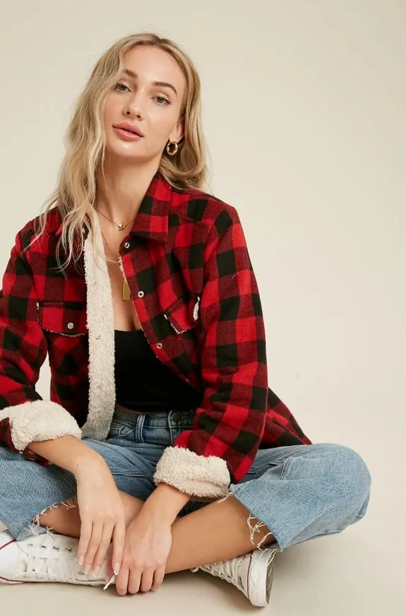 Cozy Cabin Buffalo Plaid Shacket