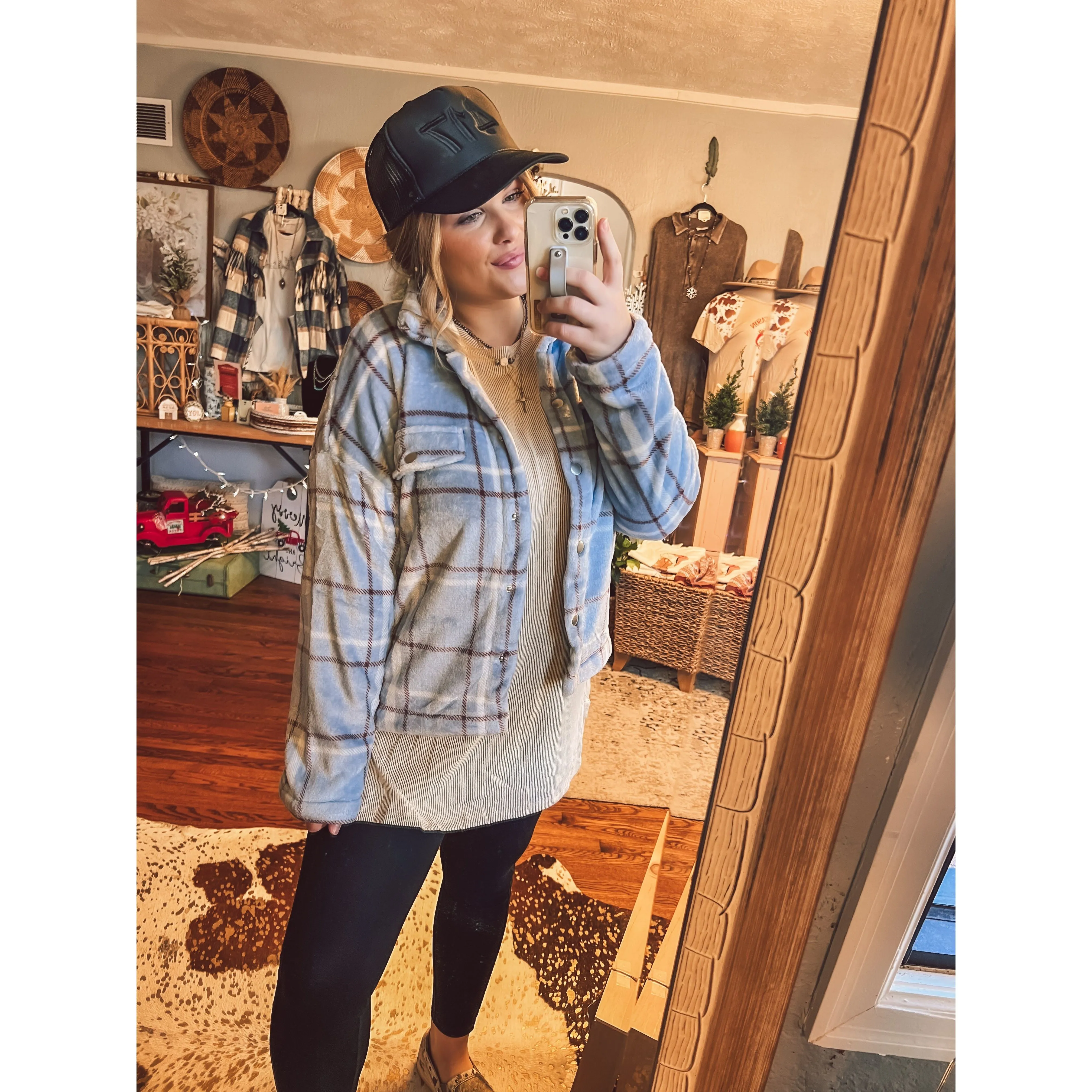 Cozy Cuddly Shacket Jacket