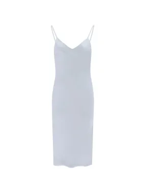 Crepe Satin Slip Dress