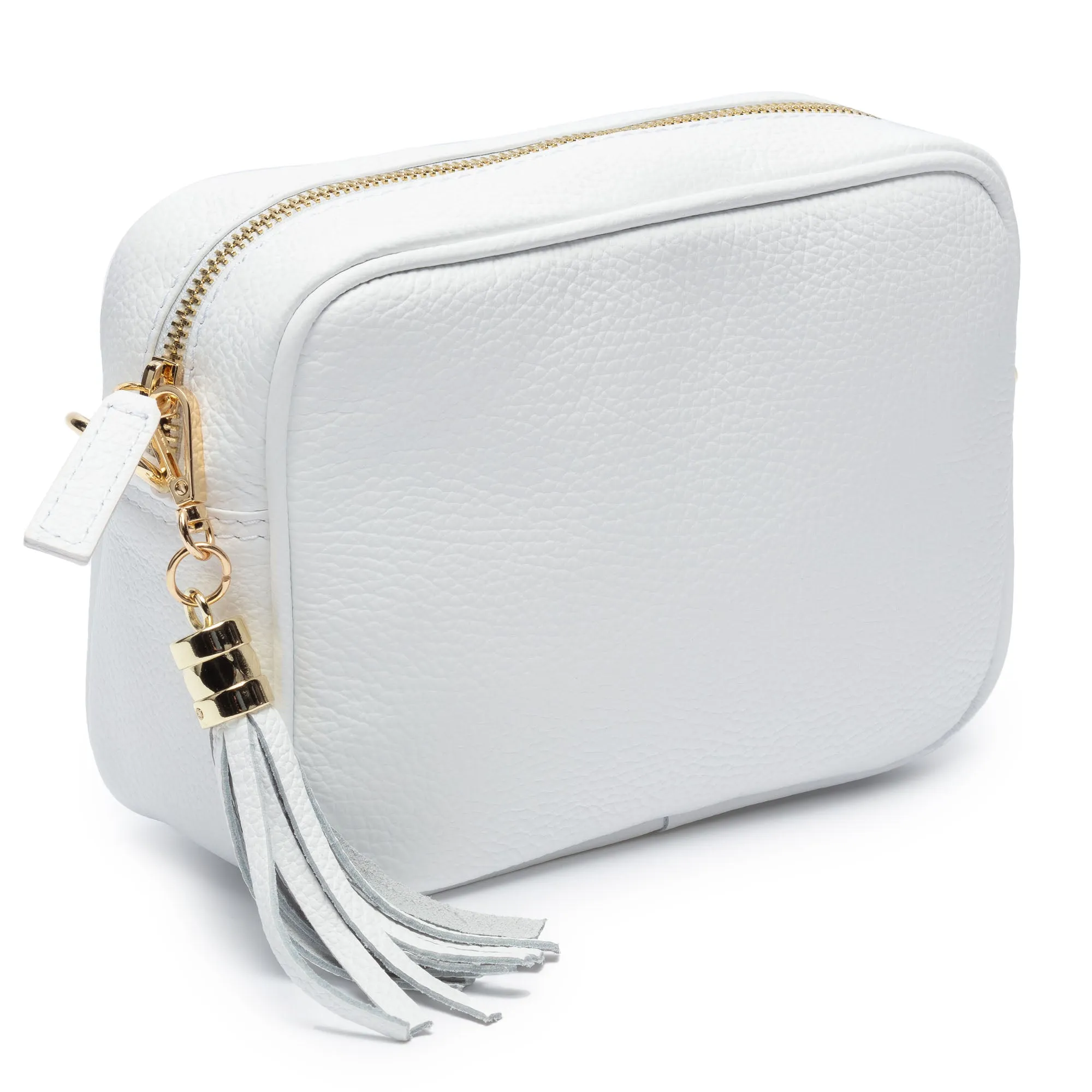 Crossbody White (Navy Copper strap)