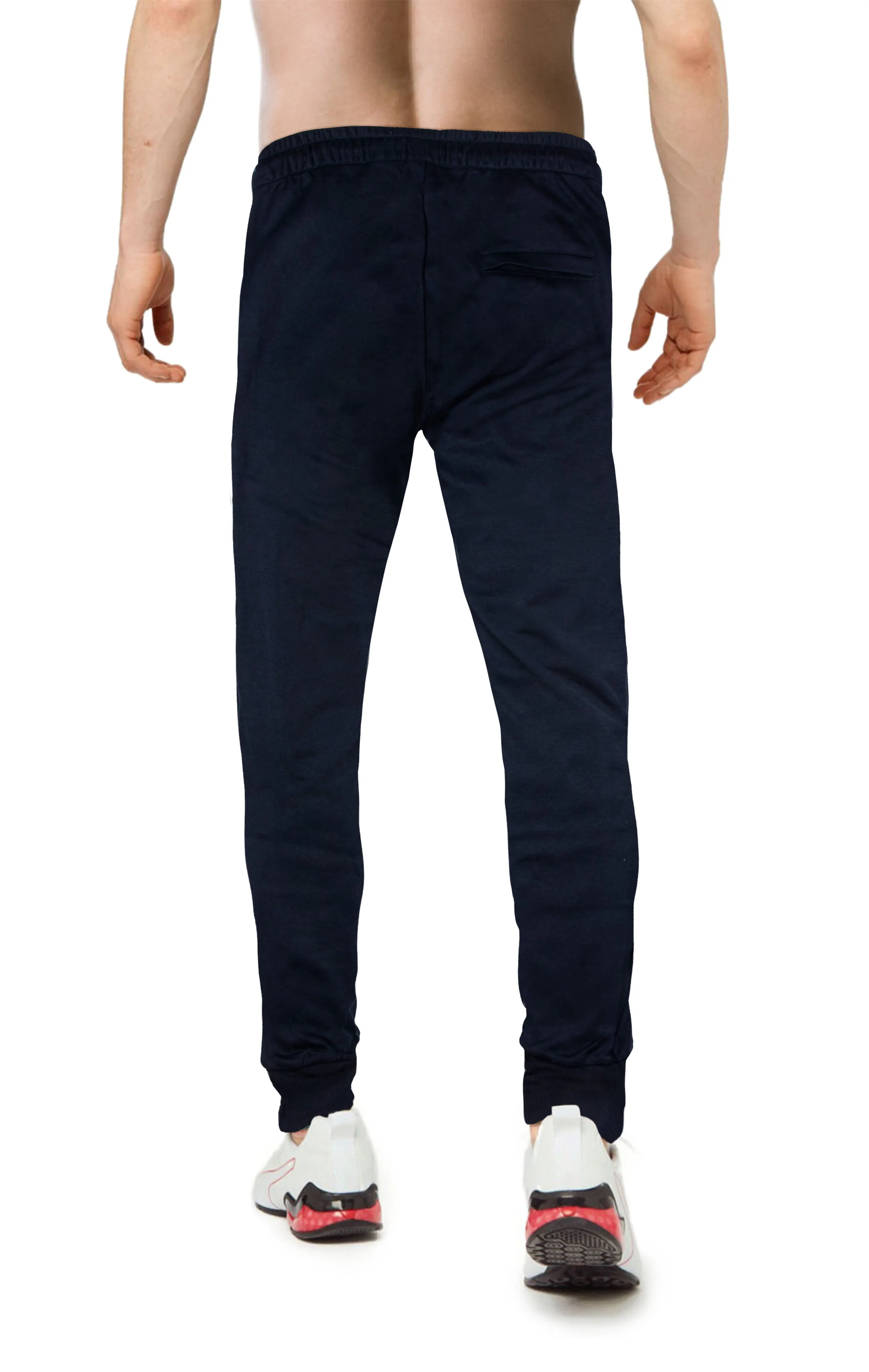 Cultura Men's Active Fashion Zip Pocket Fleece Jogger Sweatpants