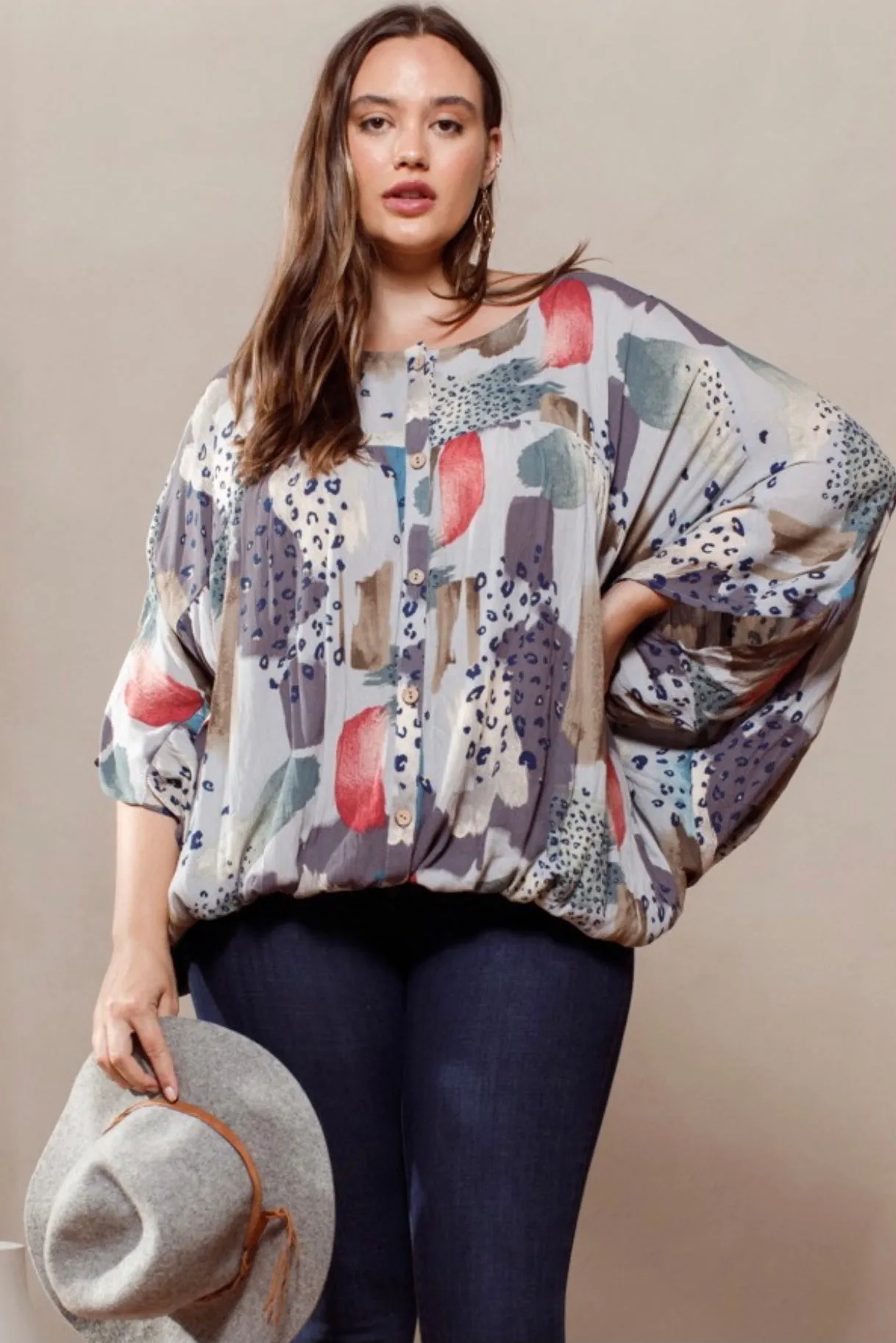 Curve - Mix Print Shirt