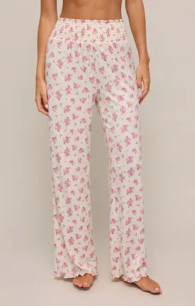 Dawn Ditsy Pointelle Floral Pant