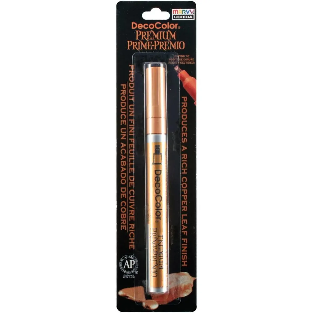 DecoColor Premium Paint Marker 2mm Leafing Tip - Copper