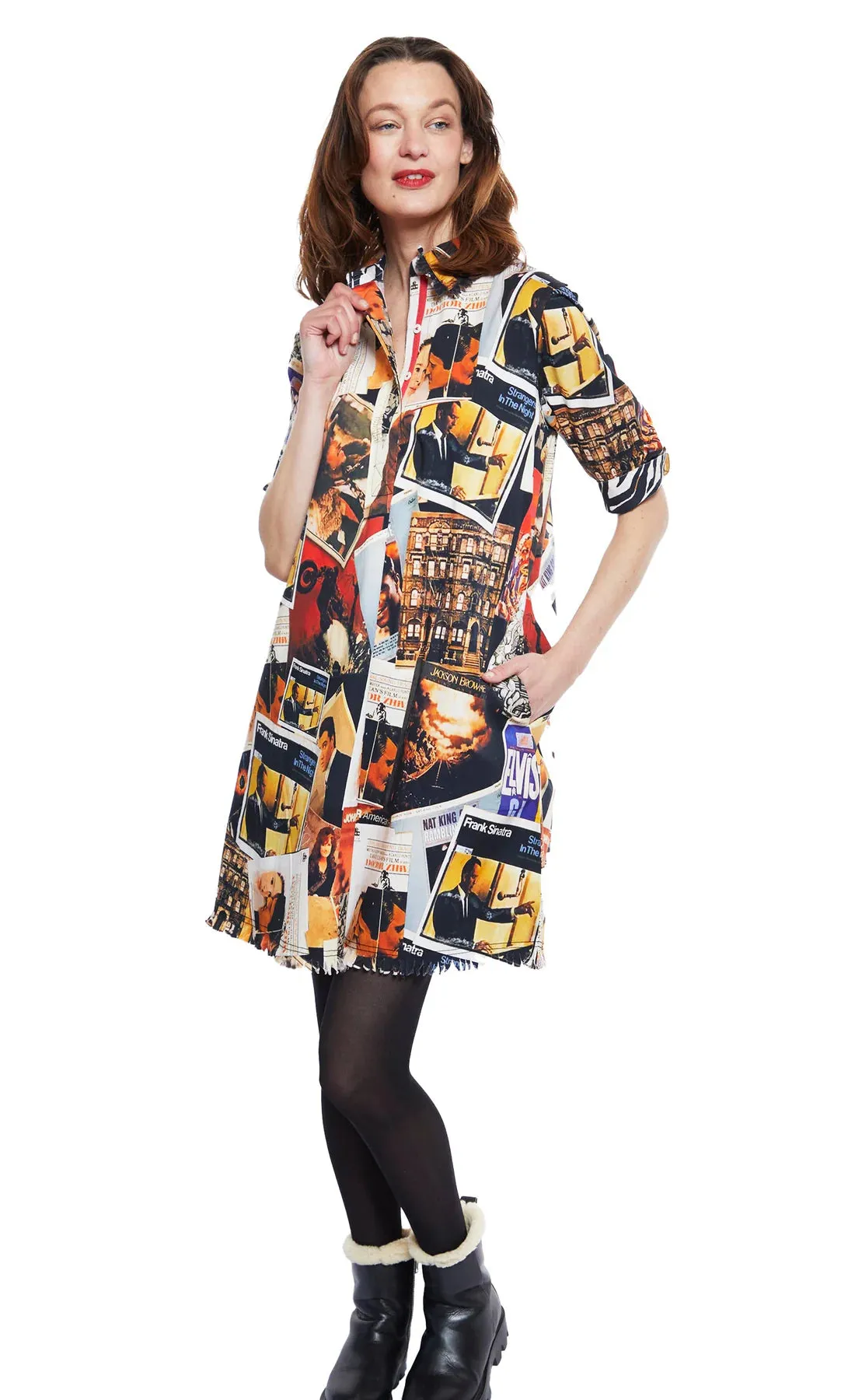 Dizzy Lizzie 615A-F806 Chatham Rock and Roll Dress