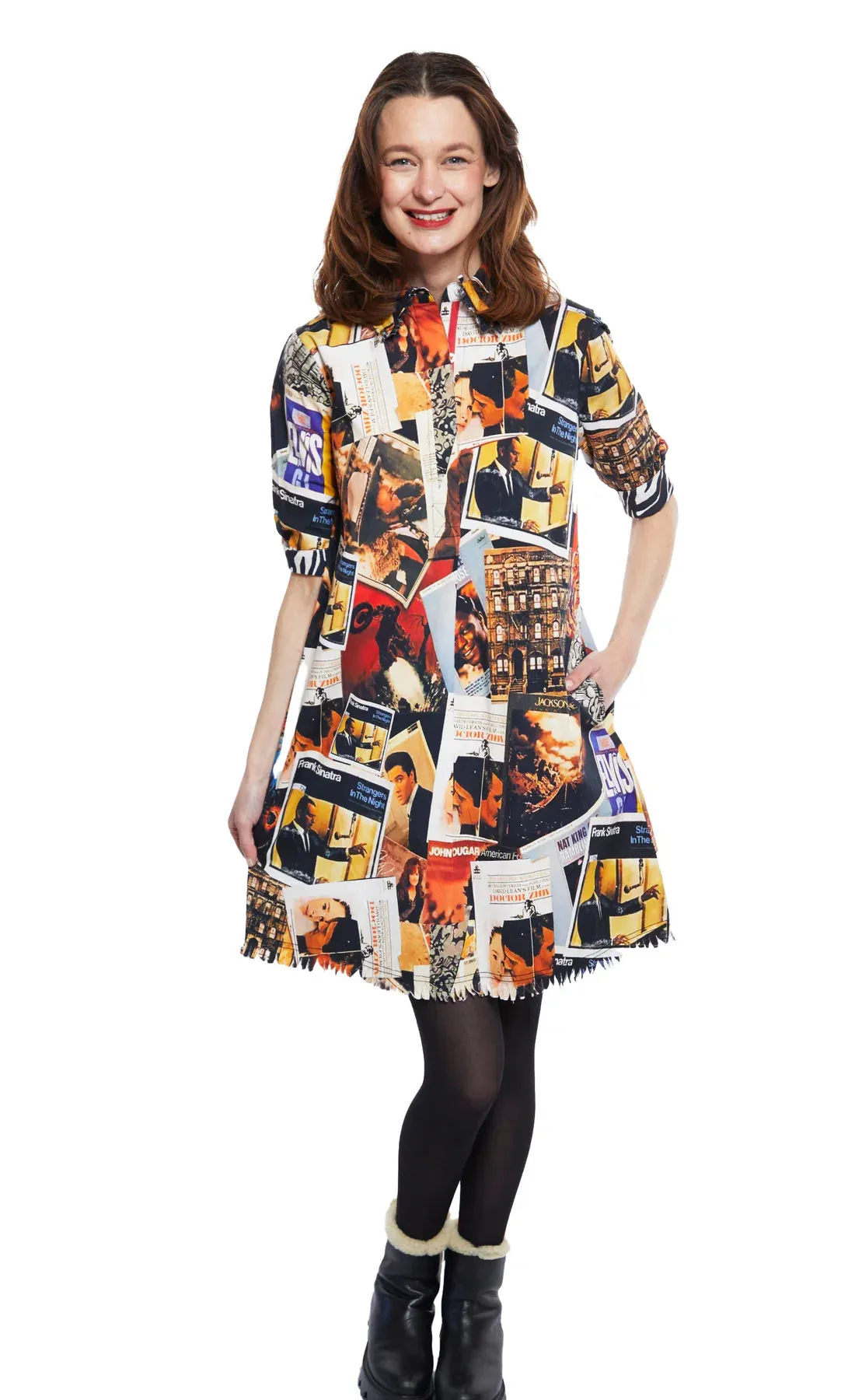 Dizzy Lizzie 615A-F806 Chatham Rock and Roll Dress